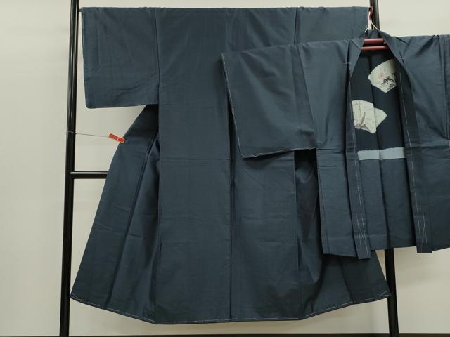 平和屋着物■男性　本場大島紬　アンサンブル　80亀甲　総詰め　正絹　逸品　未使用　CABF2920ze
