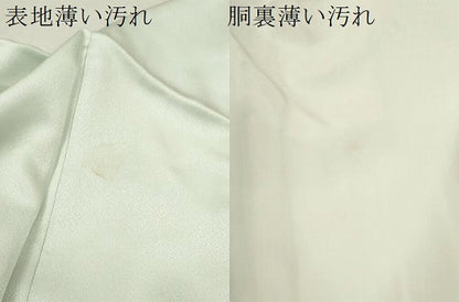 平和屋着物■訪問着　手描き　枝花文　暈し染め　正絹　逸品　CABF2940ze