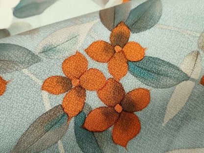 平和屋着物■訪問着　手描き　枝花文　暈し染め　正絹　逸品　CABF2940ze