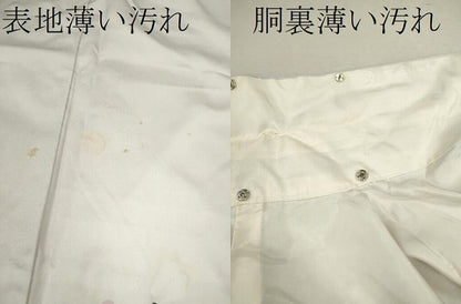 平和屋着物■訪問着　手描き　枝花文　暈し染め　正絹　逸品　CABF2957ze