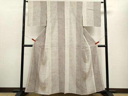 平和屋着物▽訪問着　単衣　流水文　正絹　逸品　CABF2972ze