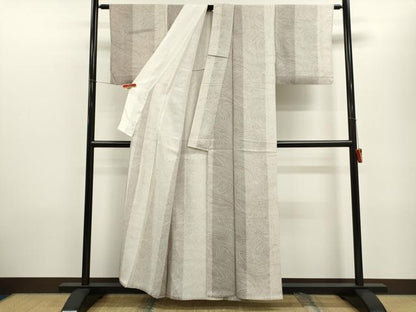 平和屋着物▽訪問着　単衣　流水文　正絹　逸品　CABF2972ze