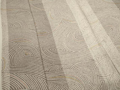 平和屋着物▽訪問着　単衣　流水文　正絹　逸品　CABF2972ze