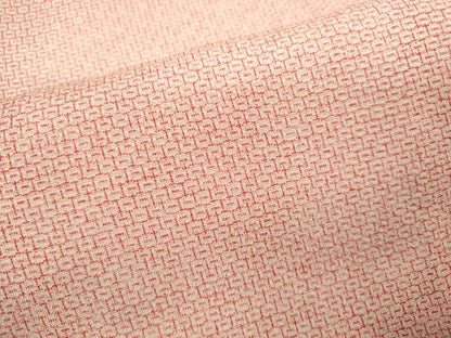 平和屋着物▽本塩沢　単衣　80亀甲　総詰め　正絹　逸品　CABF2983ze
