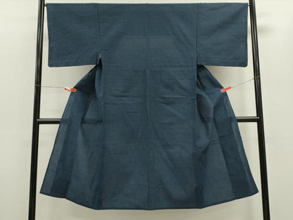 平和屋着物▽男性　紬　単衣　霞文　正絹　逸品　CABF2985ze