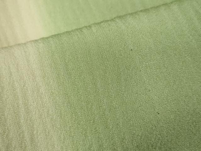 平和屋着物▽上質な小紋 単衣 間道 暈し染め 正絹 逸品
