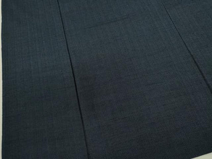 平和屋着物▽男性　紬　単衣　縞　正絹　逸品　CABF2987ze