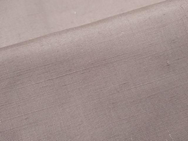 平和屋着物▽上質な紬　単衣　色無地　紅藤色　正絹　逸品　CABF3033ze