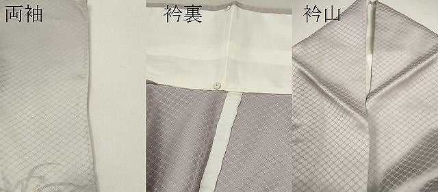 平和屋着物▽訪問着　単衣　駒刺繍　地紙重ね枝椿　暈し染め　金銀彩　ますいわ屋扱い　正絹　逸品　CABF3042ze