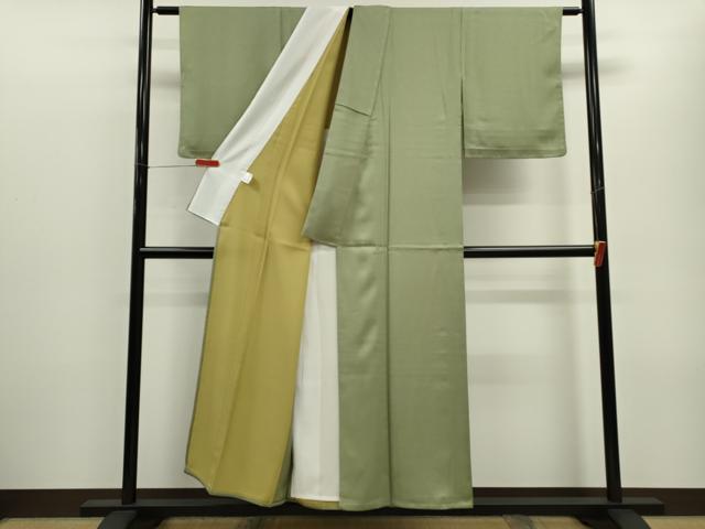 平和屋着物▽江戸小紋　単衣　角通し　洗える着物　未使用　CABF3073ze