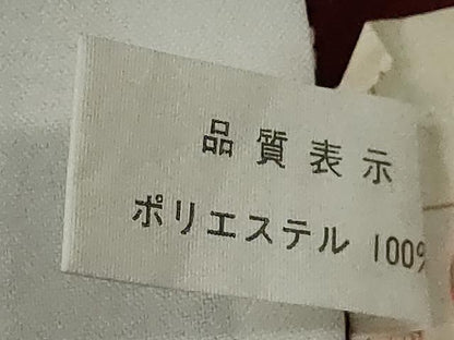 平和屋着物▽色無地　単衣　葡萄茶色　洗える着物　CABF3104ze