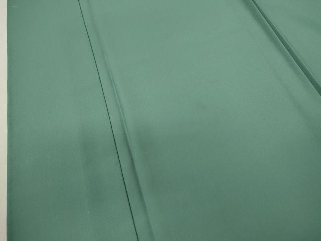 平和屋着物▽色無地　単衣　千草色　洗える着物　CABF3107ze