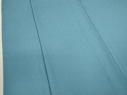 平和屋着物▽色無地　単衣　花唐草地紋　薄花色　洗える着物　CABF3114ze