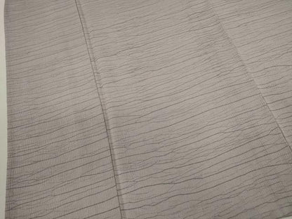 平和屋着物▽上質な小紋　単衣　霞文　正絹　逸品　CABF3119ze