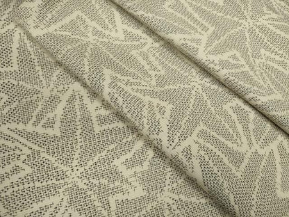 平和屋着物▽上質な紬　単衣　楓尽くし　正絹　逸品　CABF3125ze