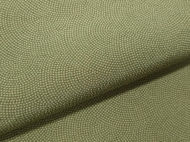 平和屋着物▽江戸小紋　単衣　鮫小紋柄　まるやま扱い　正絹　逸品　CABF3129ze