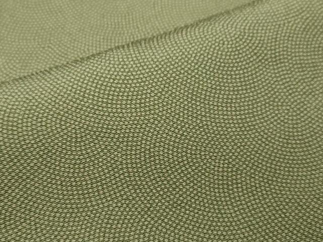 平和屋着物▽江戸小紋　単衣　鮫小紋柄　まるやま扱い　正絹　逸品　CABF3129ze
