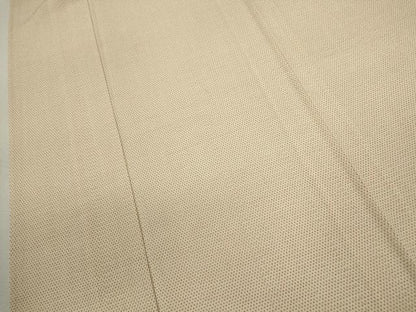 平和屋着物▽本塩沢　単衣　蚊絣　証紙付き　正絹　逸品　CABF3143ze