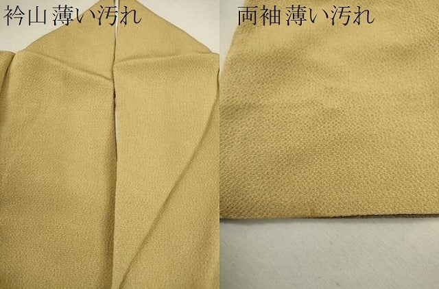 平和屋着物■訪問着 吉祥花文 暈し染め 金彩 鬼しぼ縮緬 正絹 逸品 CABF3178ze