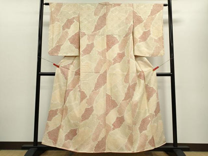 平和屋着物■上質な小紋 総絞り 吉祥文 正絹 逸品 CABF3185ze