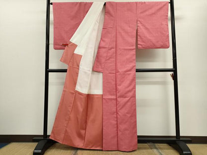 平和屋着物■上質な紬 蚊絣 正絹 逸品 CABF3197ze