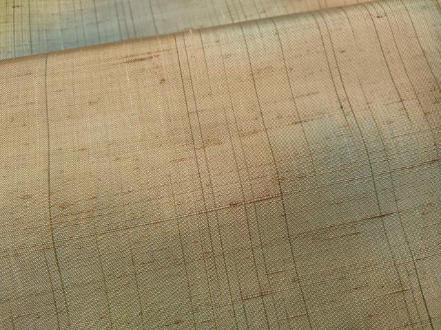 平和屋着物●上質な紬　霞文　正絹　逸品　CABF3220ut
