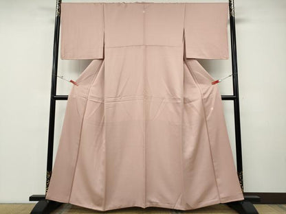 平和屋着物●上質な色無地　作家物　虹色　正絹　逸品　CABF3239ut