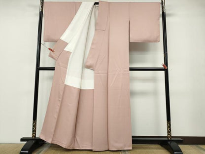 平和屋着物●上質な色無地　作家物　虹色　正絹　逸品　CABF3239ut