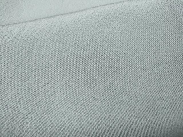 平和屋着物○上質な色無地 白鼠色 正絹 逸品 CABF3240ut