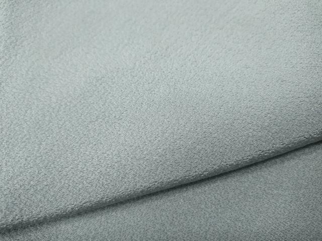平和屋着物●上質な色無地　白鼠色　正絹　逸品　CABF3240ut