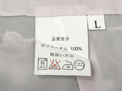 平和屋着物●小紋　薔薇　間道　黒地　洗える着物　CABF3249ut