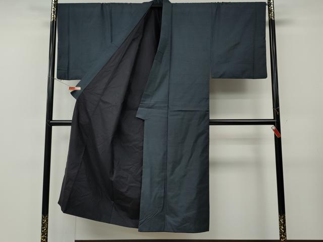 平和屋着物●男性　本場大島紬　アンサンブル　100亀甲　総詰め　正絹　逸品　CABF3259ut