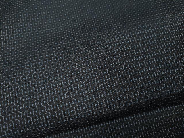 平和屋着物●男性　本場大島紬　アンサンブル　100亀甲　総詰め　正絹　逸品　CABF3259ut