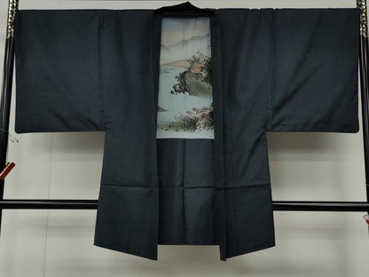 平和屋着物●男性　本場大島紬　アンサンブル　100亀甲　総詰め　正絹　逸品　CABF3259ut