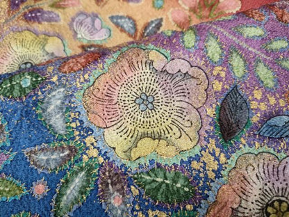 平和屋着物●豪華振袖　辻が花　絞り　暈し染め　金彩　正絹　逸品　CABF3262ut