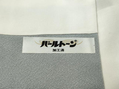 平和屋着物●二代目更甚　江戸更紗　坂尻耕人　訪問着　道長更紗花文　黒地　正絹　逸品　未使用　CABF3263ut
