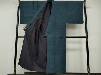 平和屋着物●男性　紬　霞文　正絹　逸品　未使用　CABF3270ut
