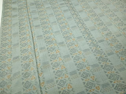 平和屋着物●上質な紬　吉祥花間道　正絹　逸品　CABF3288ut