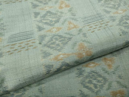 平和屋着物●上質な紬　吉祥花間道　正絹　逸品　CABF3288ut