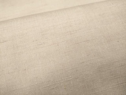 平和屋着物●結城紬　色無地　桜色　正絹　逸品　未使用　CABF3293ut