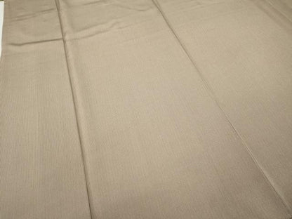 平和屋着物●江戸小紋　万筋　赤白橡色×肌色　正絹　逸品　CABF3294ut