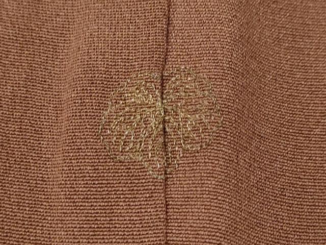 平和屋着物●豪華色留袖　作家物　駒刺繍　色紙鶴草花文　金彩　正絹　逸品　CABF3300ut
