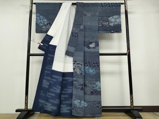 平和屋着物○藍造り国選定無形文化財 藍師・佐藤昭人