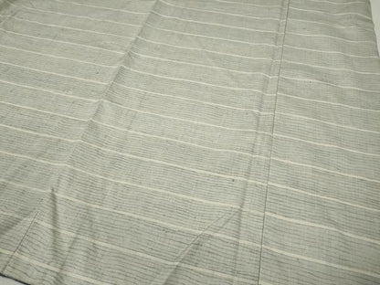 平和屋着物●訪問着　紬地　吉祥横段文　正絹　逸品　CABF3320ut