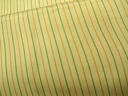 平和屋着物●長襦袢　無双仕立て　縞　正絹　逸品　CABF3321ut