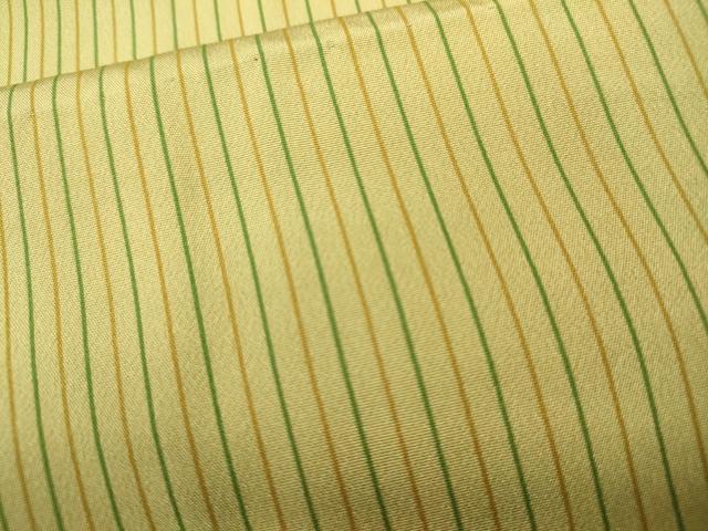 平和屋着物●長襦袢　無双仕立て　縞　正絹　逸品　CABF3321ut