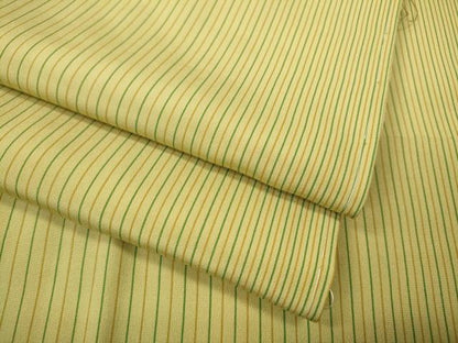 平和屋着物●長襦袢　無双仕立て　縞　正絹　逸品　CABF3321ut