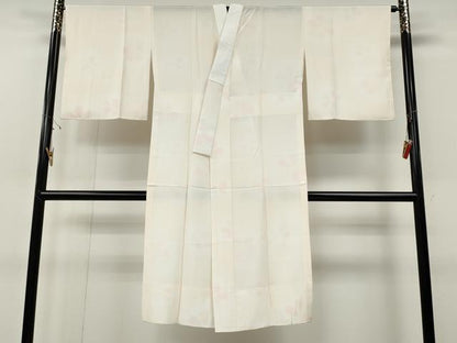 平和屋着物●長襦袢　無双仕立て　作家物　彩花ぼかし　正絹　逸品　CABF3326ut