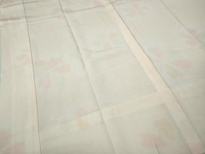 平和屋着物●長襦袢　無双仕立て　作家物　彩花ぼかし　正絹　逸品　CABF3326ut