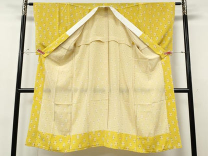 平和屋着物●長襦袢　無双仕立て　菱吉祥文　正絹　逸品　CABF3328ut